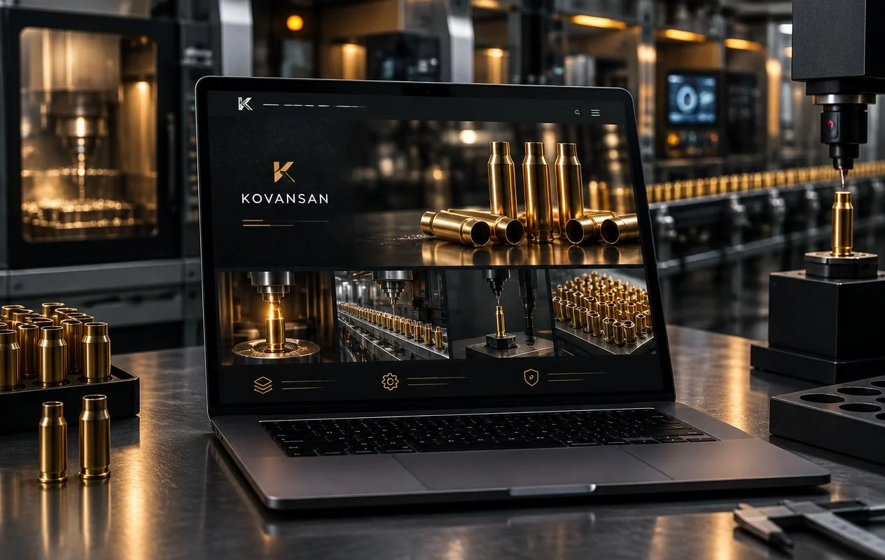 Kovansan Kovan Üretimi Kurumsal Web Sitesi – mockup görseli